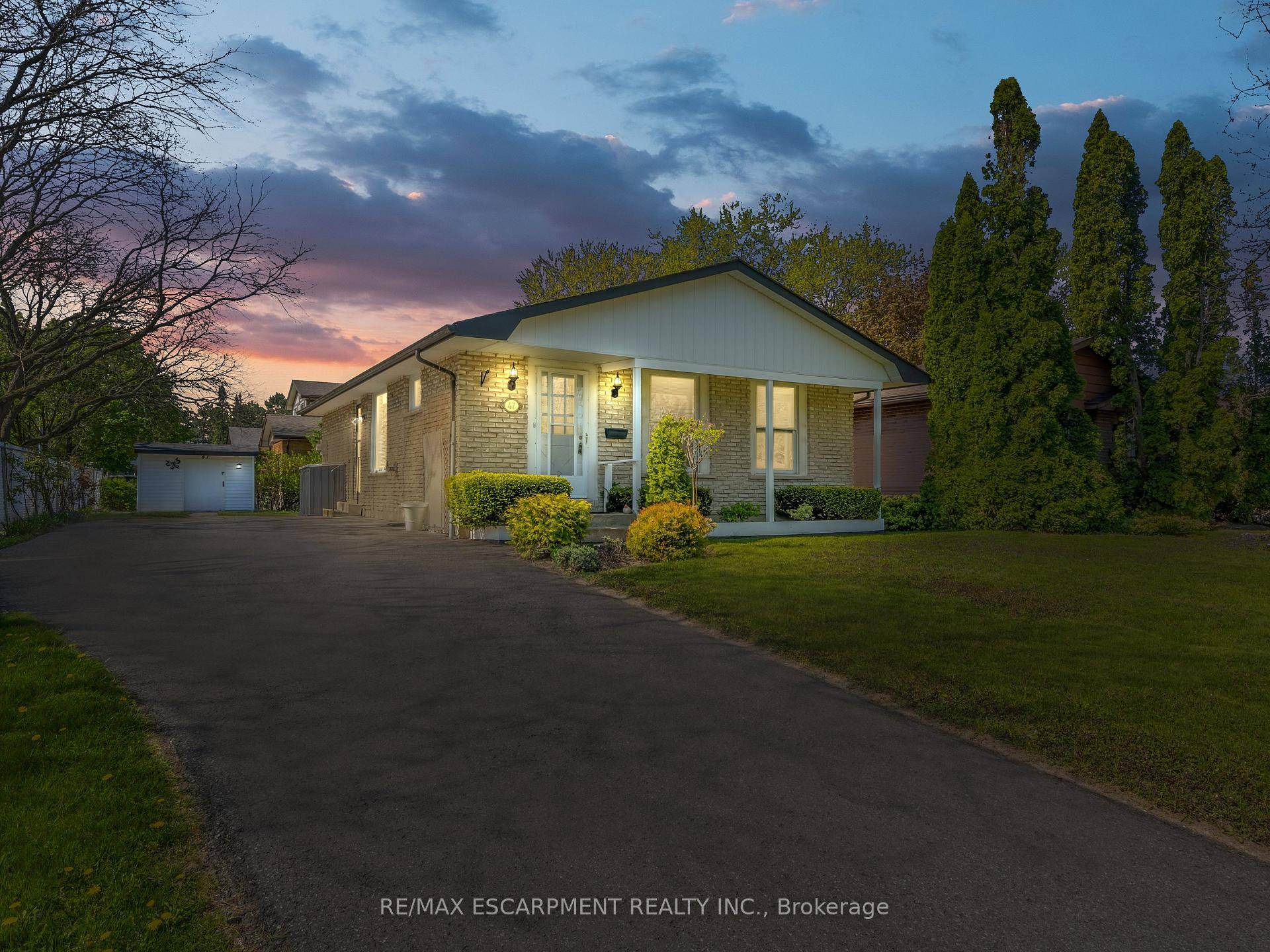 Welcome to this beautifully maintained all brick bungalow, perfectly nestled on a quiet, tree lined street in a prime lakeside community minutes to Port Dalhousie.