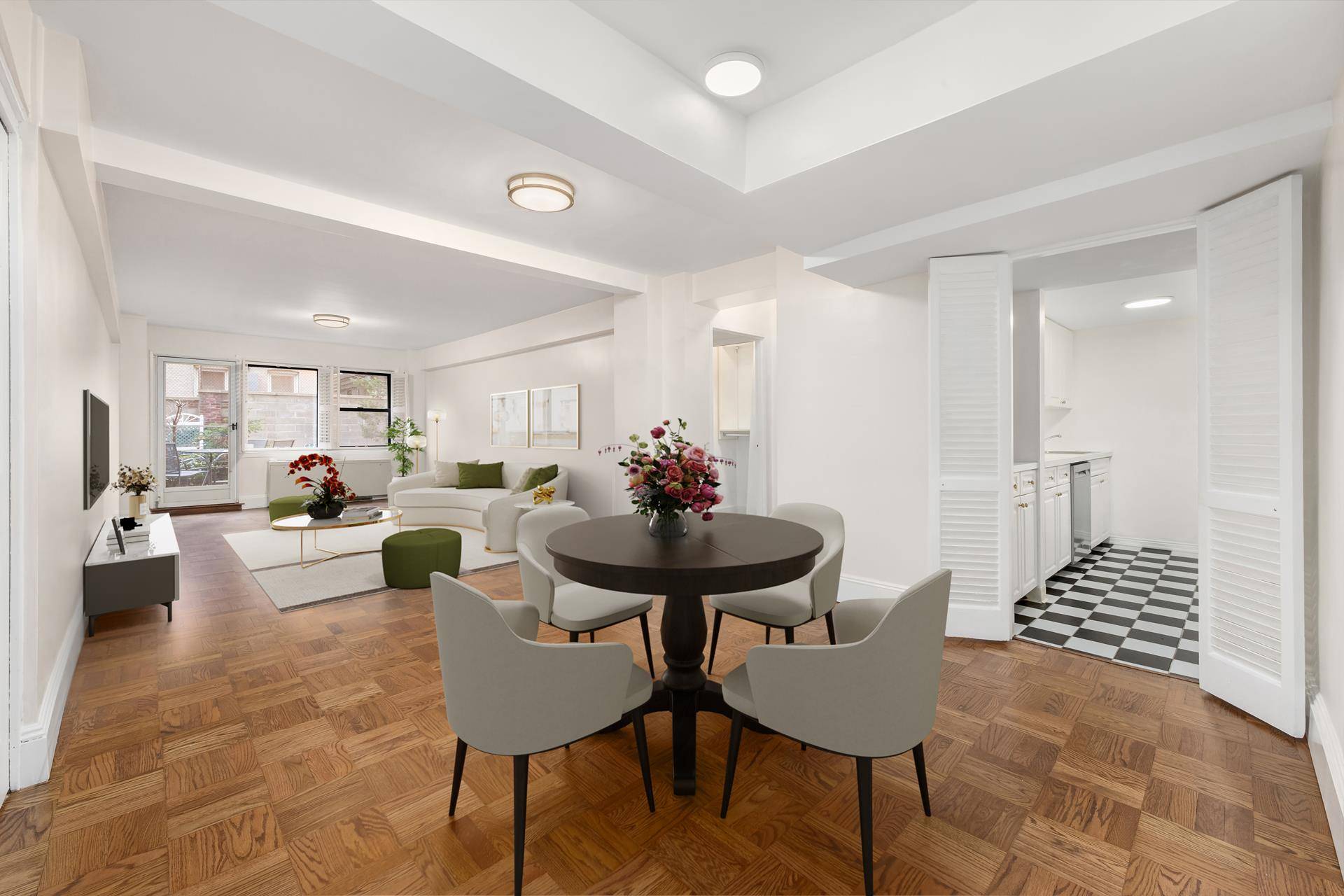 Create an oasis in this spacious one bedroom one bathroom apartment with your own private patio !