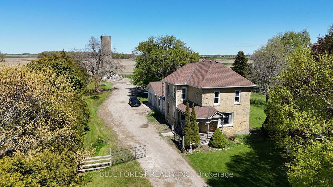 Set on an impressive 98 acre parcel in the quiet community of Iona, this well rounded farm property offers the perfect blend of productive farmland, recreational space, and functional outbuildings ...