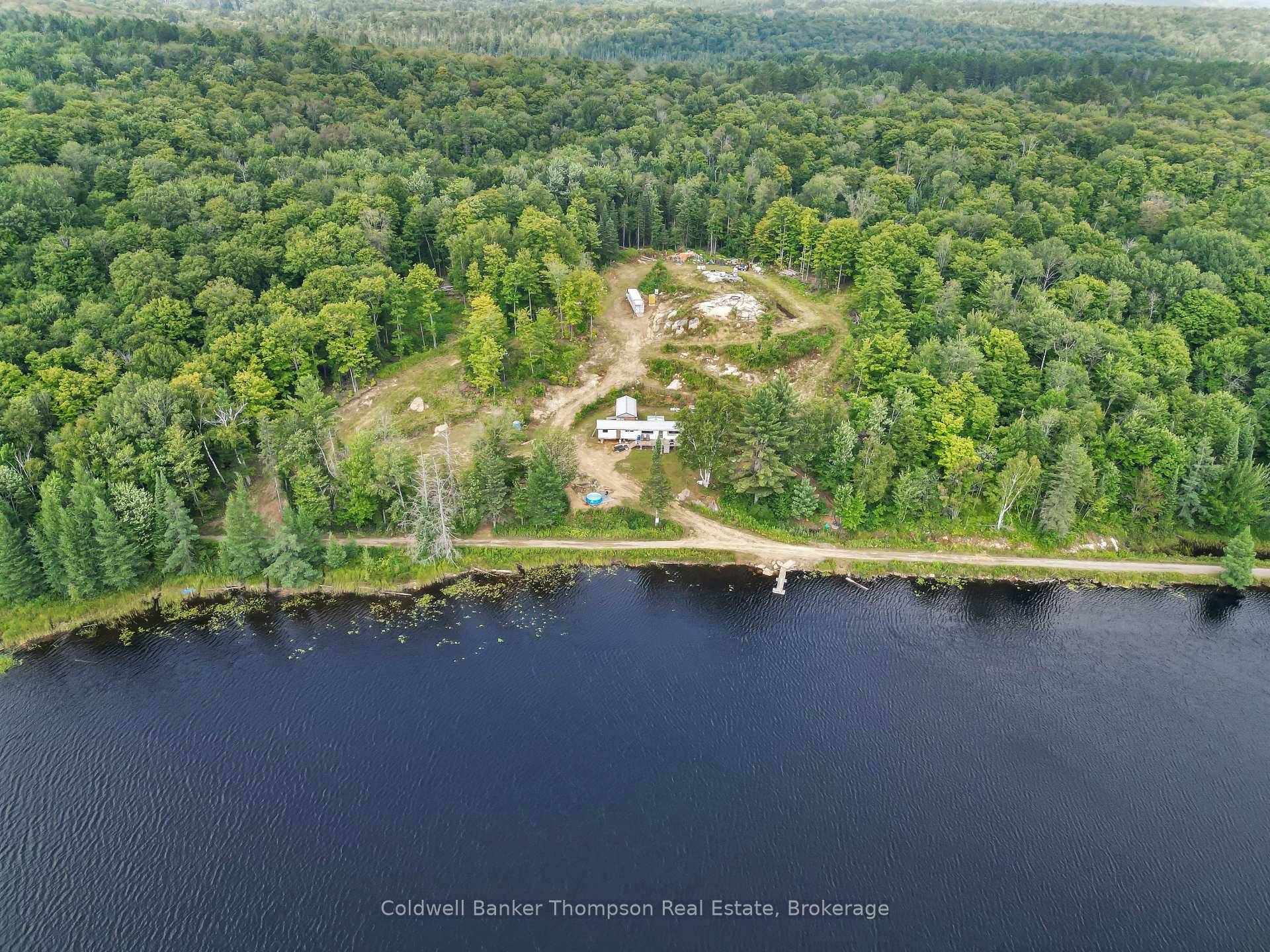 If you're looking for a recreational getaway property or cottage with acreage and waterfront, this could be for you.