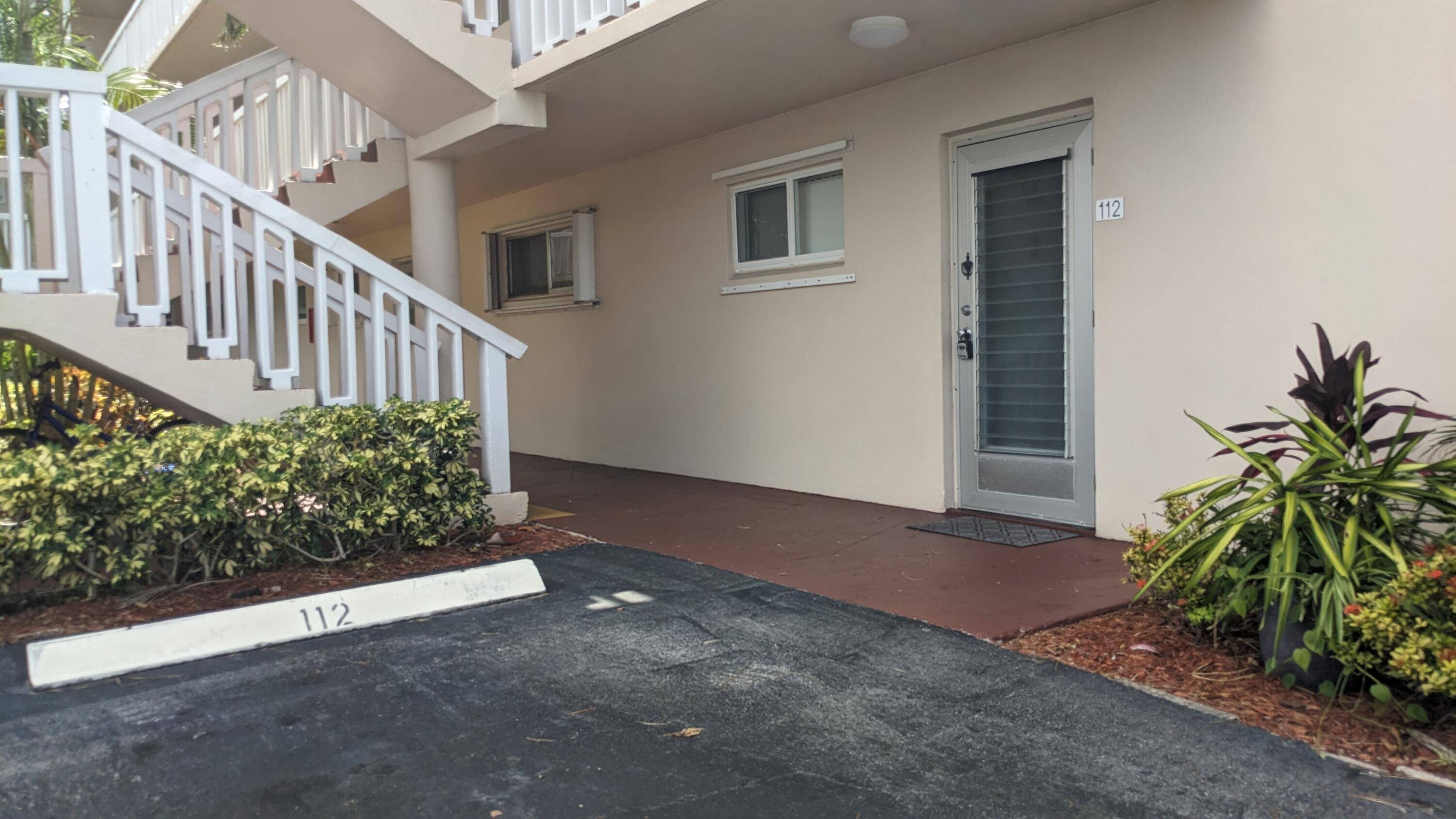 Park in front of your front door !