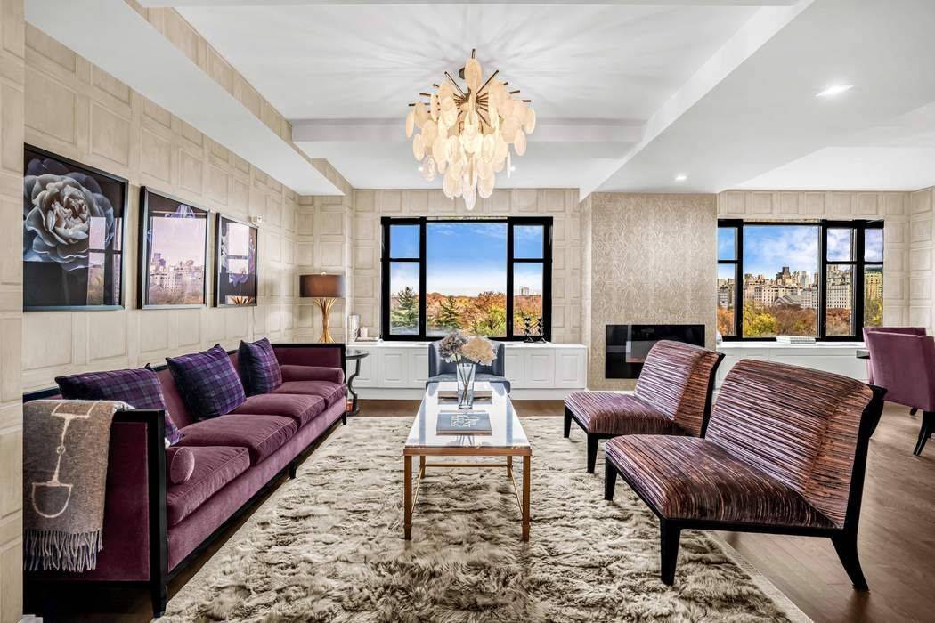 With sweeping Central Park views from all entertaining rooms, this luminous and expansive 3 bedroom, 3.