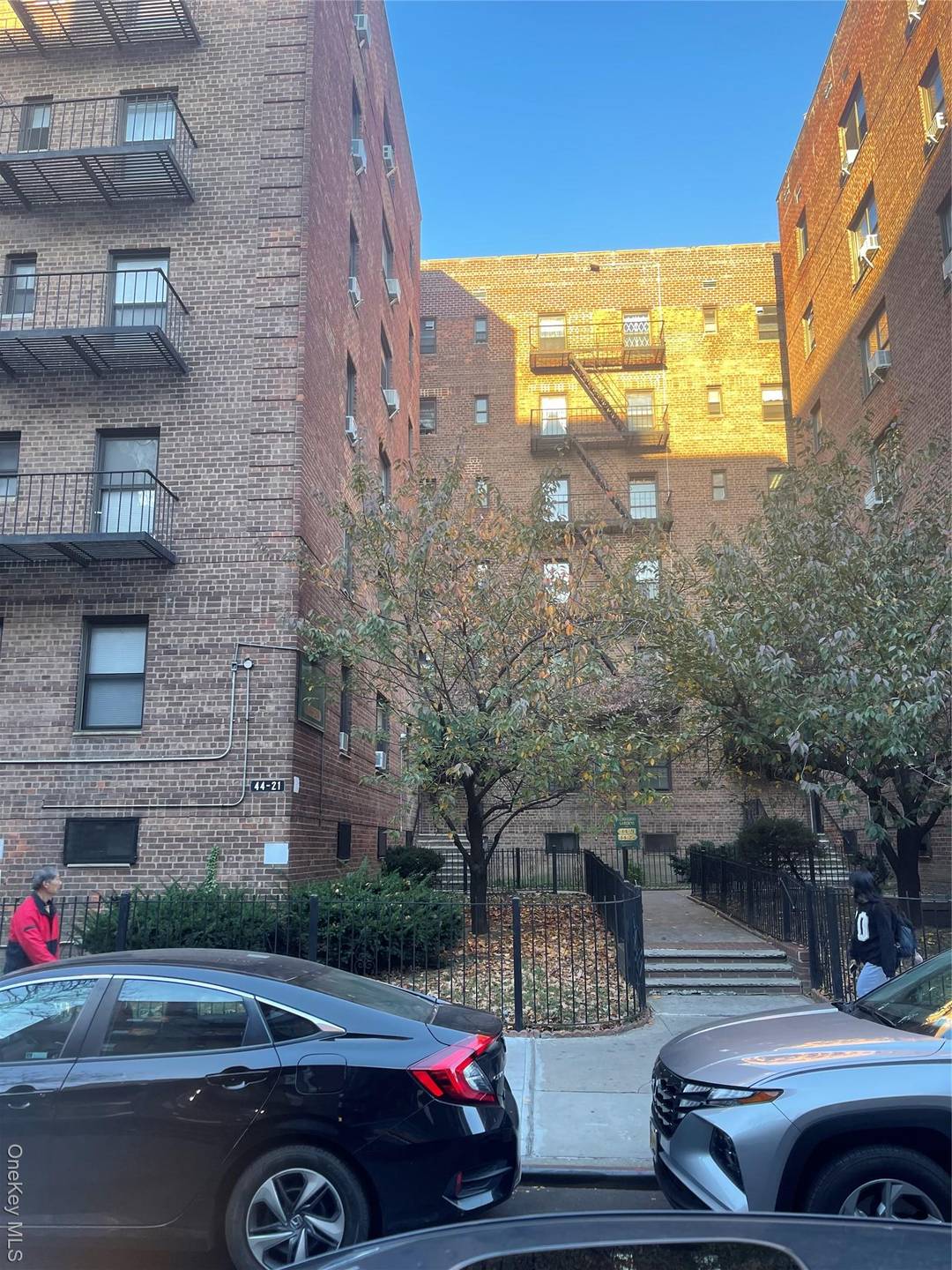 The 6th Floor CO OP unit feature 2 bedrooms, 1full bathroom, living room, kitchen.