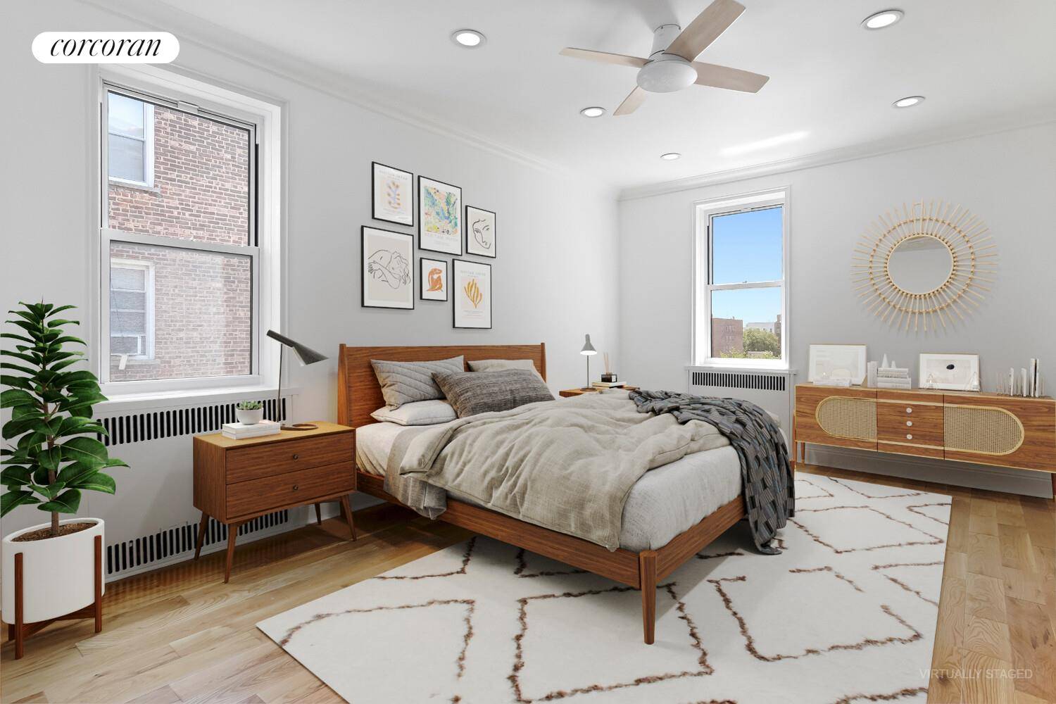 Unit 5D at 140 East 2nd Street is a hidden gem in charming Windsor Terrace.