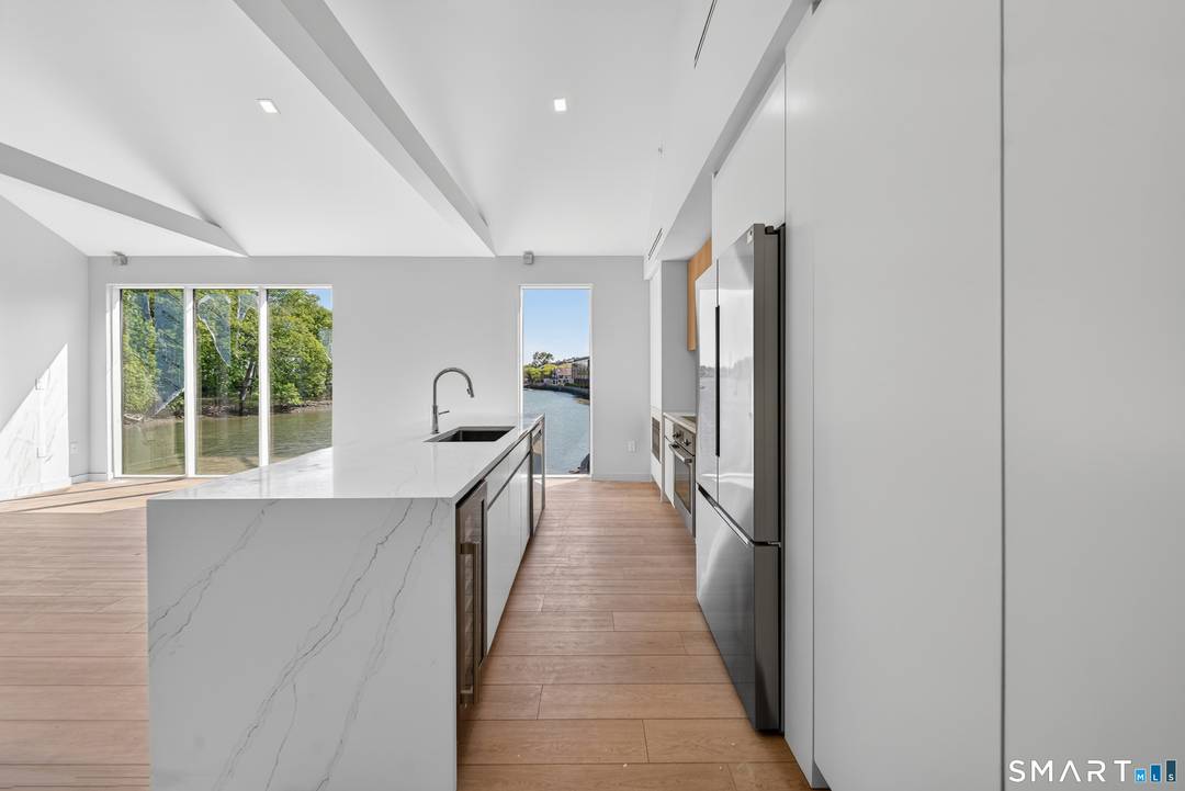 Introducing The Anchorage at Saugatuck Apartments a rare collection of just eight luxury waterfront residences available for yearly or 2 year lease along the picturesque Saugatuck River in Westport.
