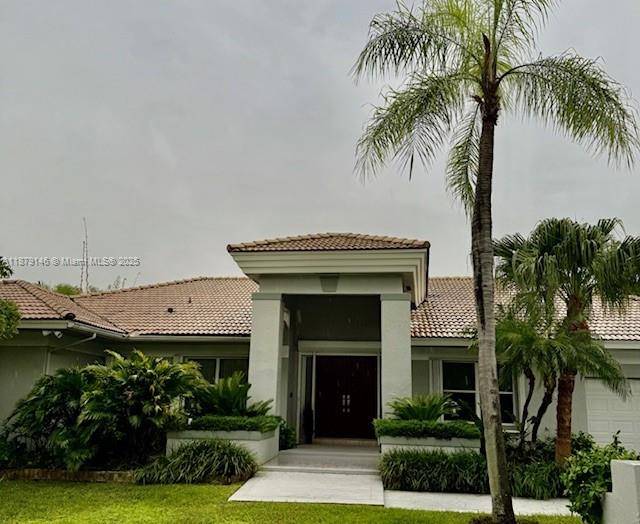 This spacious home offers around 2, 836 square feet of living space, featuring four well sized bedrooms and three bathrooms for comfort and convenience.