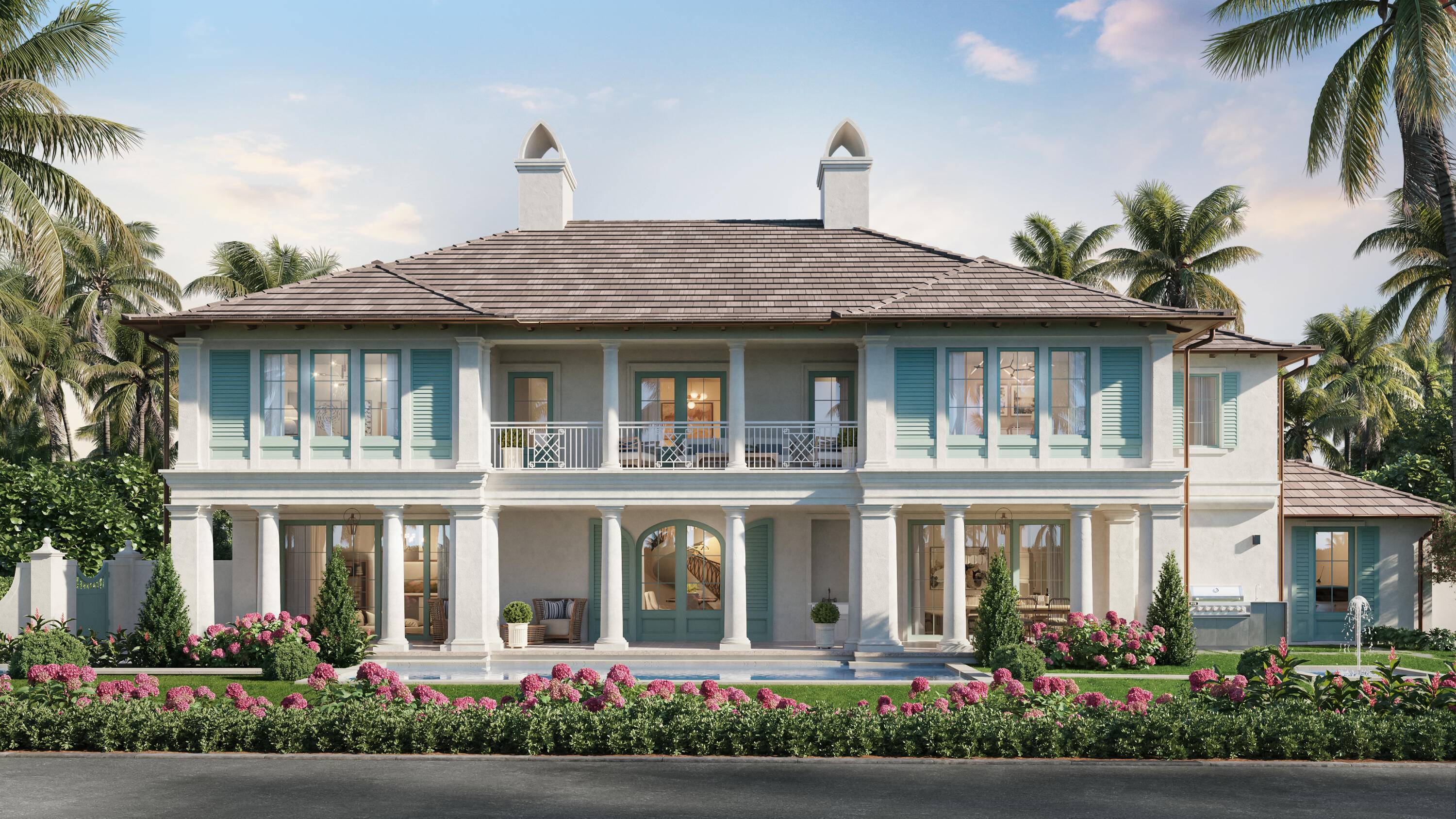 Nestled on a rare over half acre oceanfront lot, this exceptional new construction home is situated on one of the most desirable stretches of Palm Beach Island, the prestigious North ...