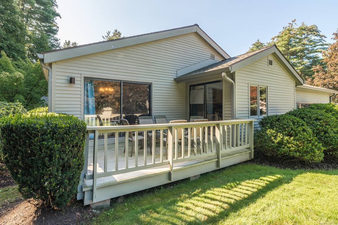 Beautifully Remodeled one floor condo at sought after Hunter's Run, nestled at the end of a tranquil cul de sac.