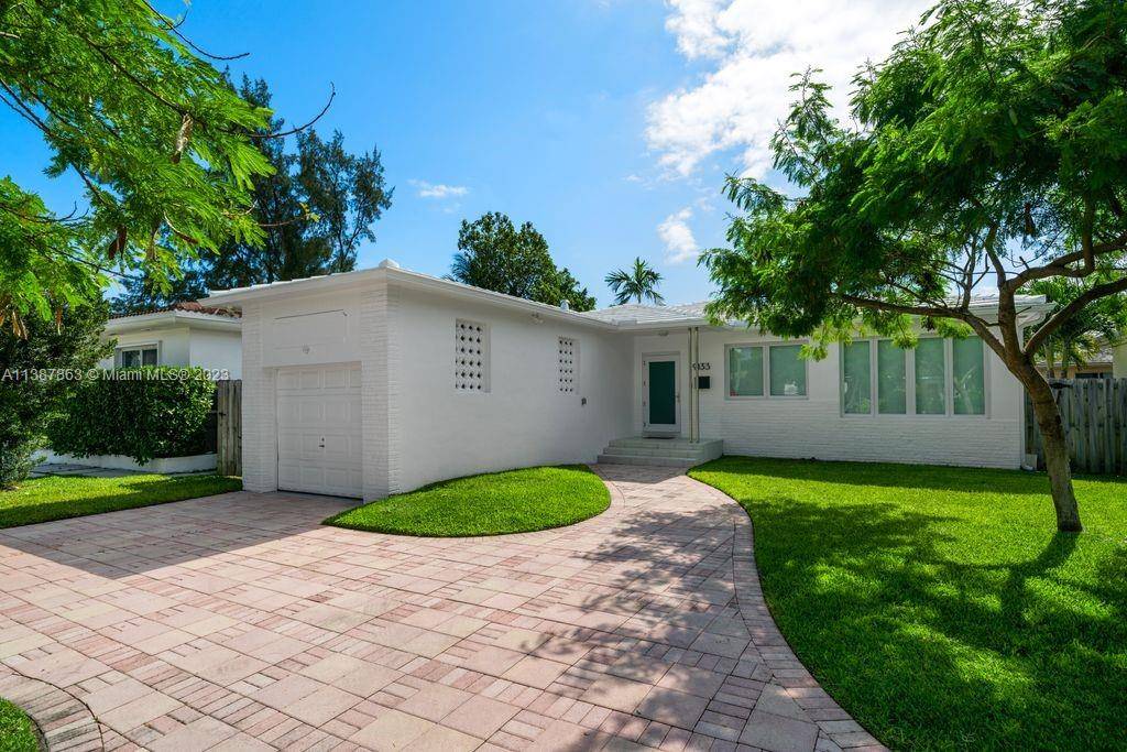 Beautifully renovated 3 bedroom plus garage in Surfside.