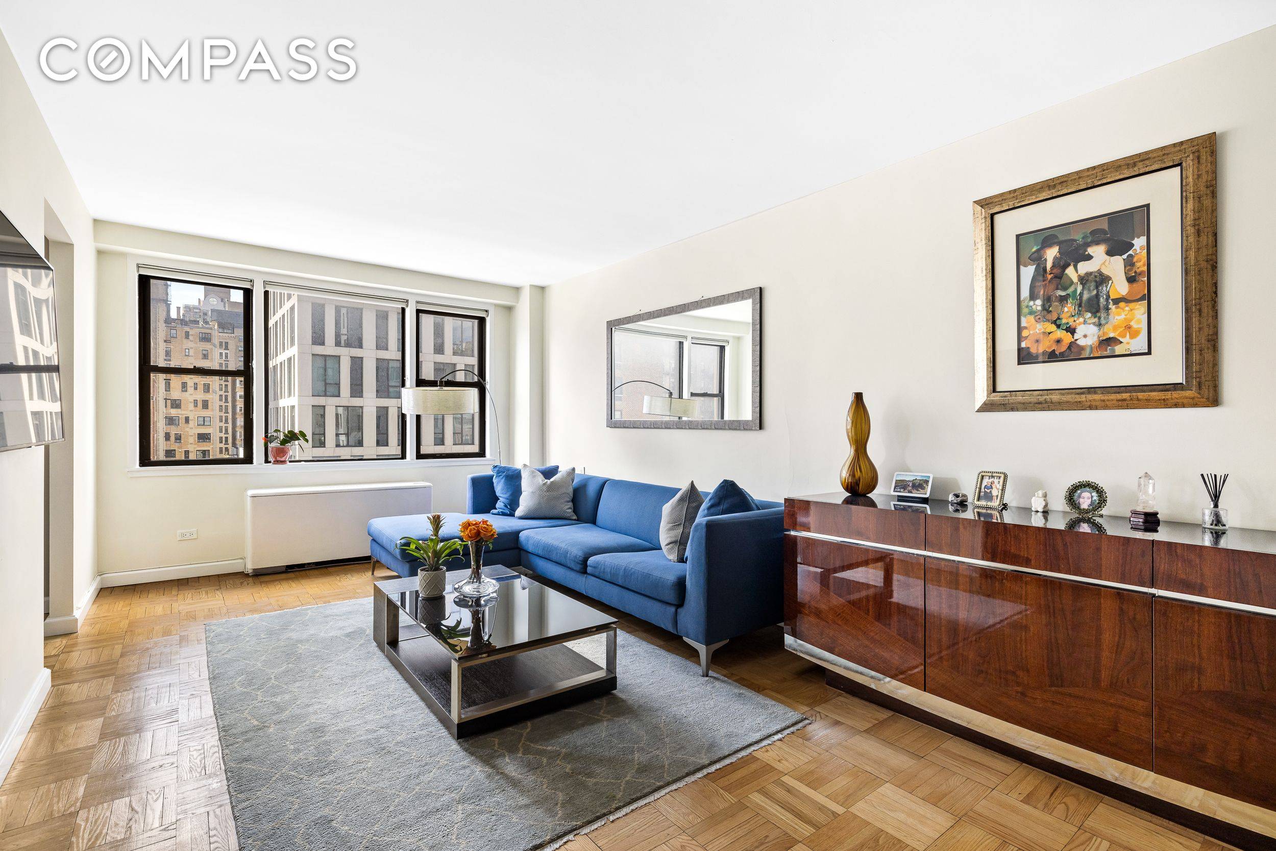 Welcome to Quaker Ridge. This bright and sunny two bedroom unit is generous in space and convenience.