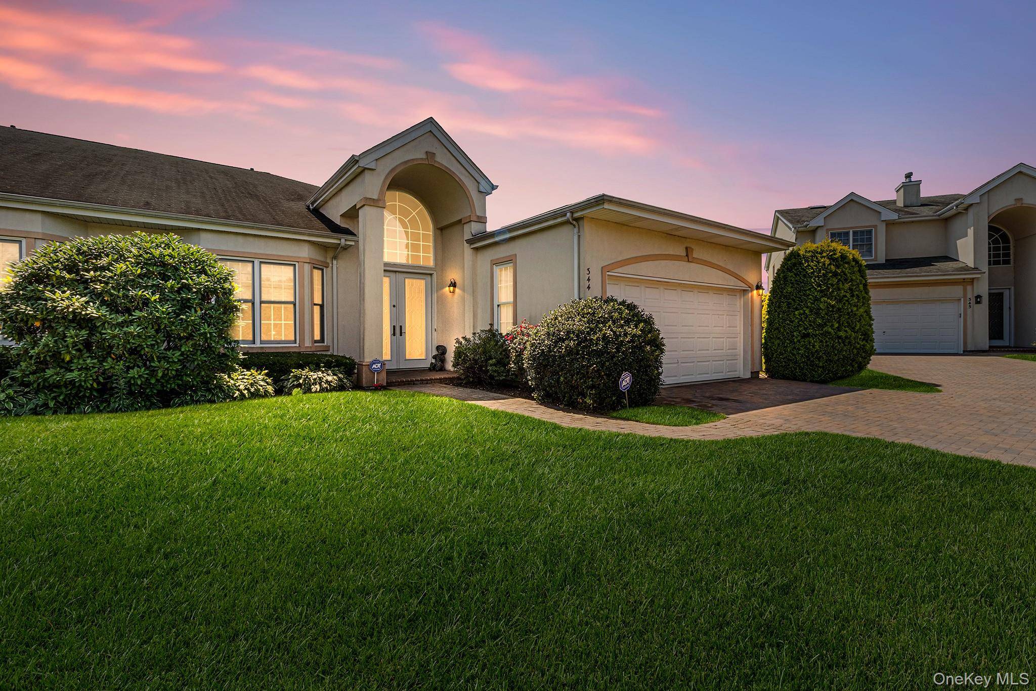 Welcome to this beautifully maintained home in a gated 55 community offering resort style living.