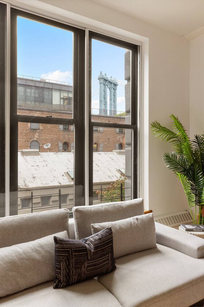 Wake Up to Manhattan Bridge Views in this Spectacular Dumbo Loft Discover urban luxury redefined in this breathtaking 2, 556 square foot sanctuary featuring an oversized master suite, two huge ...