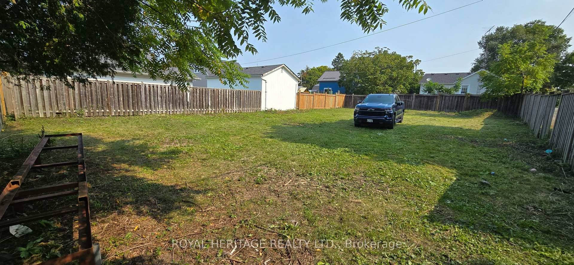 Great opportunity to own land and build near the heart of down town Port Hope.