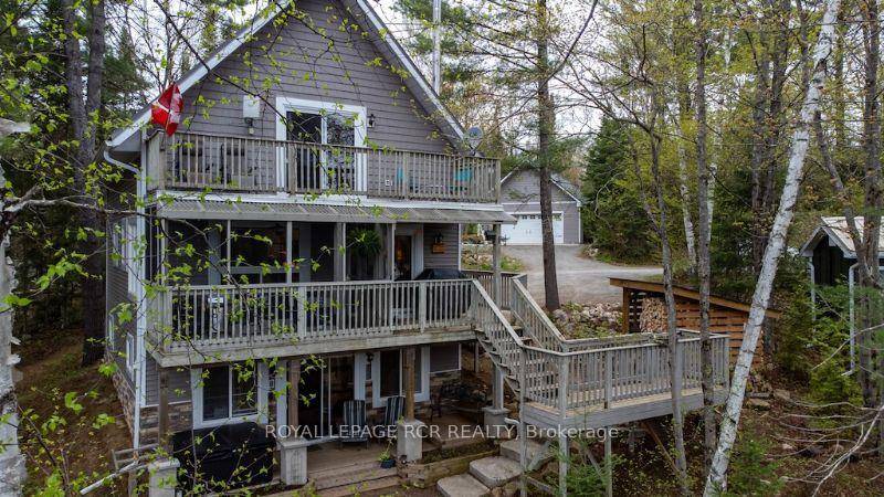 Enjoy a beautiful slice of Canadian calm on the shores of Gooderham Lake.