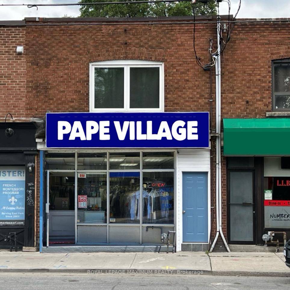 Seeking excellent value in a mixed use investment in the heart of the thriving Pape Village ?