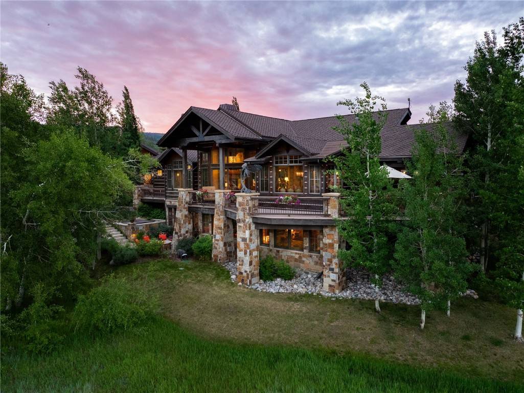 Award winning mountain home, nestled on 1.