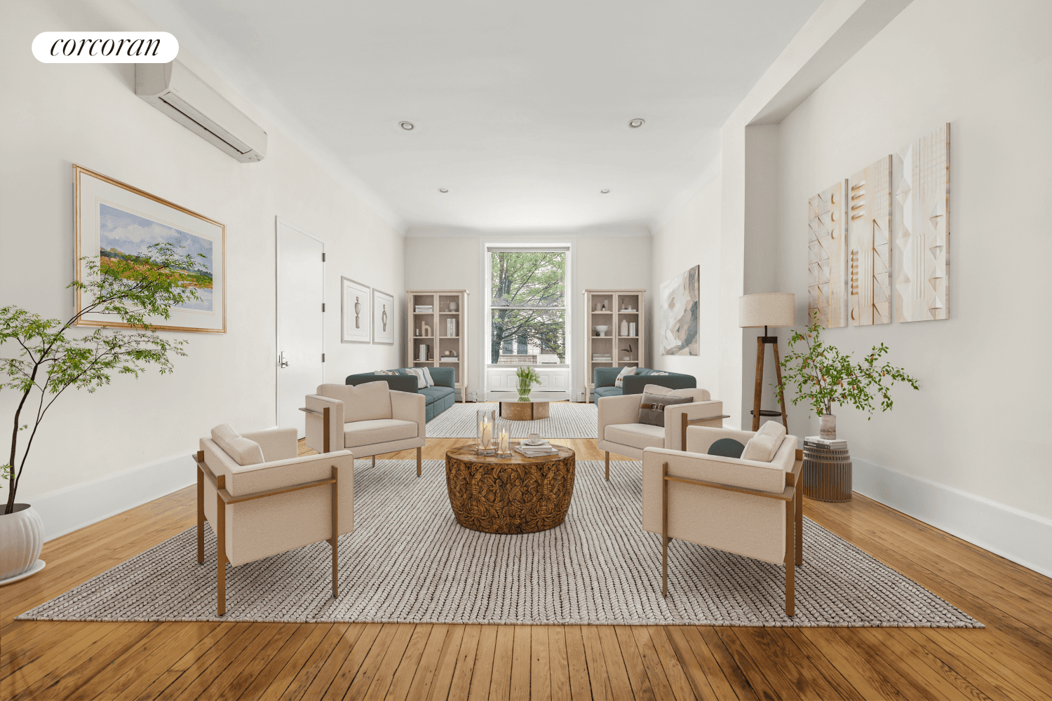 Step into this stunning duplex in the heart of Crown Heights, a residence where historic charm meets modern sophistication.