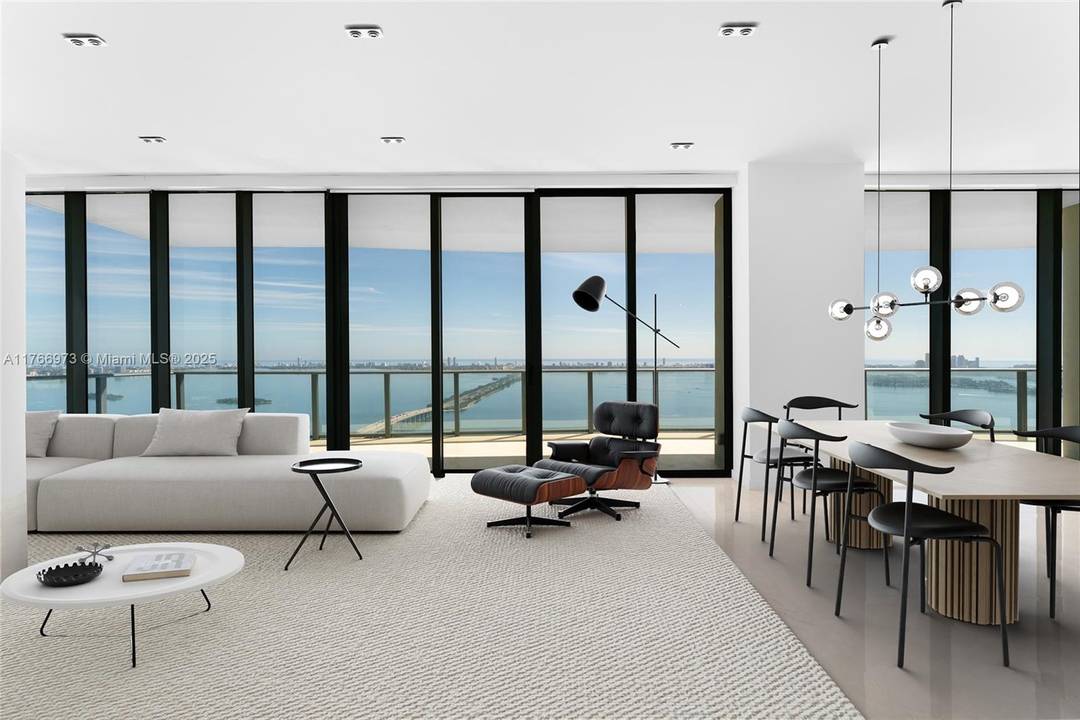 Experience luxury living in this stunning corner penthouse at One Paraiso, in Edgewater.
