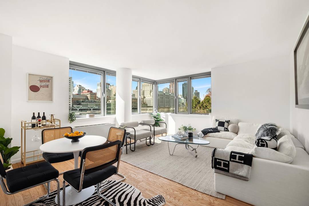 2 bed 2 baths in a condo on Roosevelt Island.