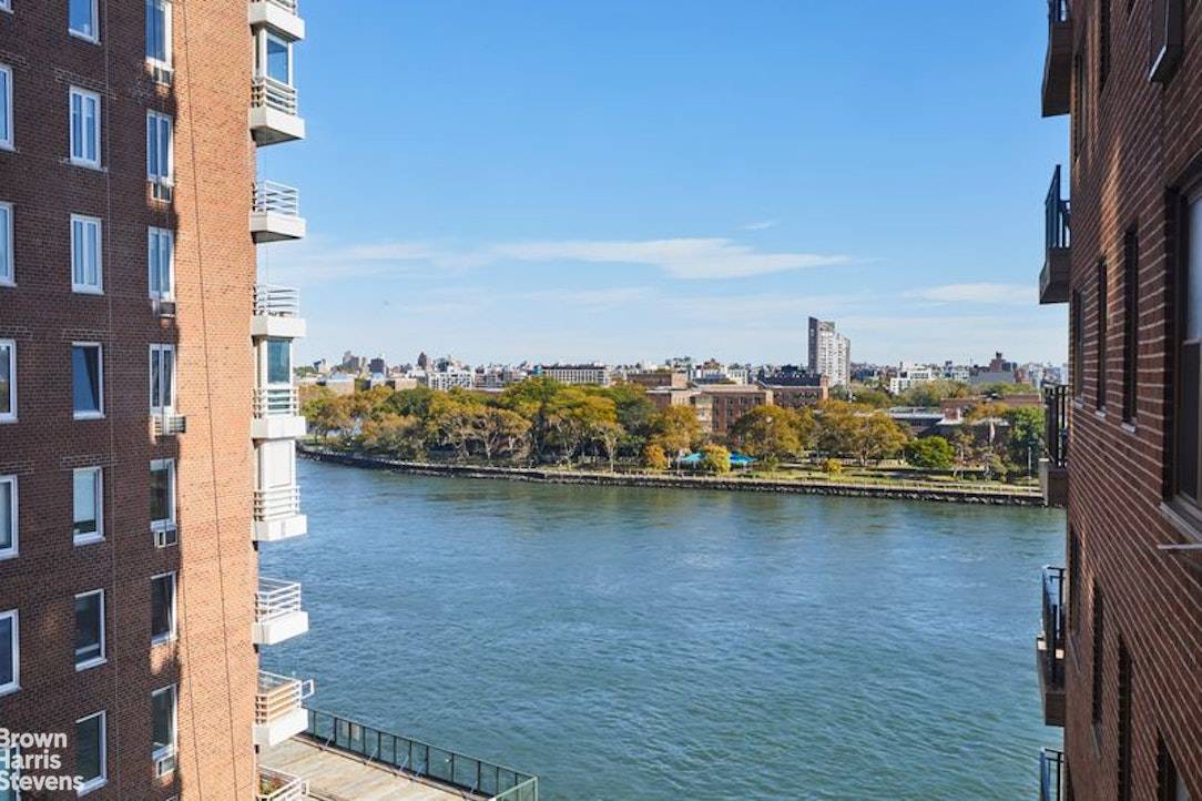 Just Listed ! The Perfect One Bedroom with River and Tree Top Views Move right into this spacious approx.