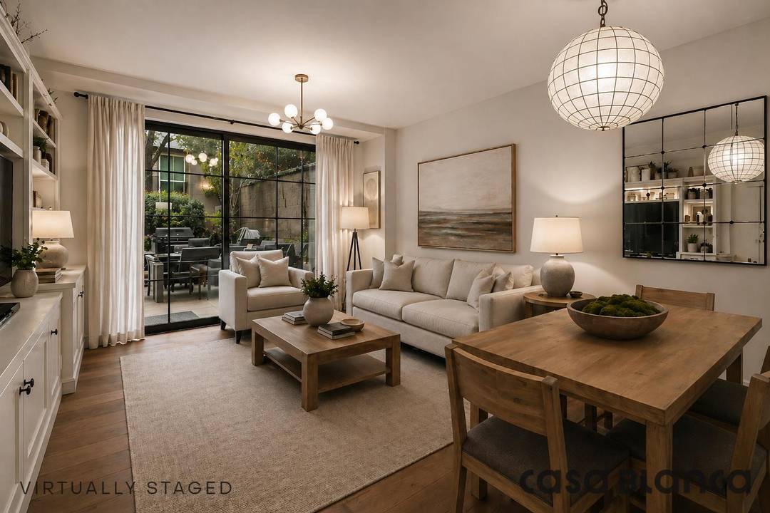 Residence 2B offers a rare opportunity to experience townhouse style indoor outdoor living all on a single level within the ease of a full service building.