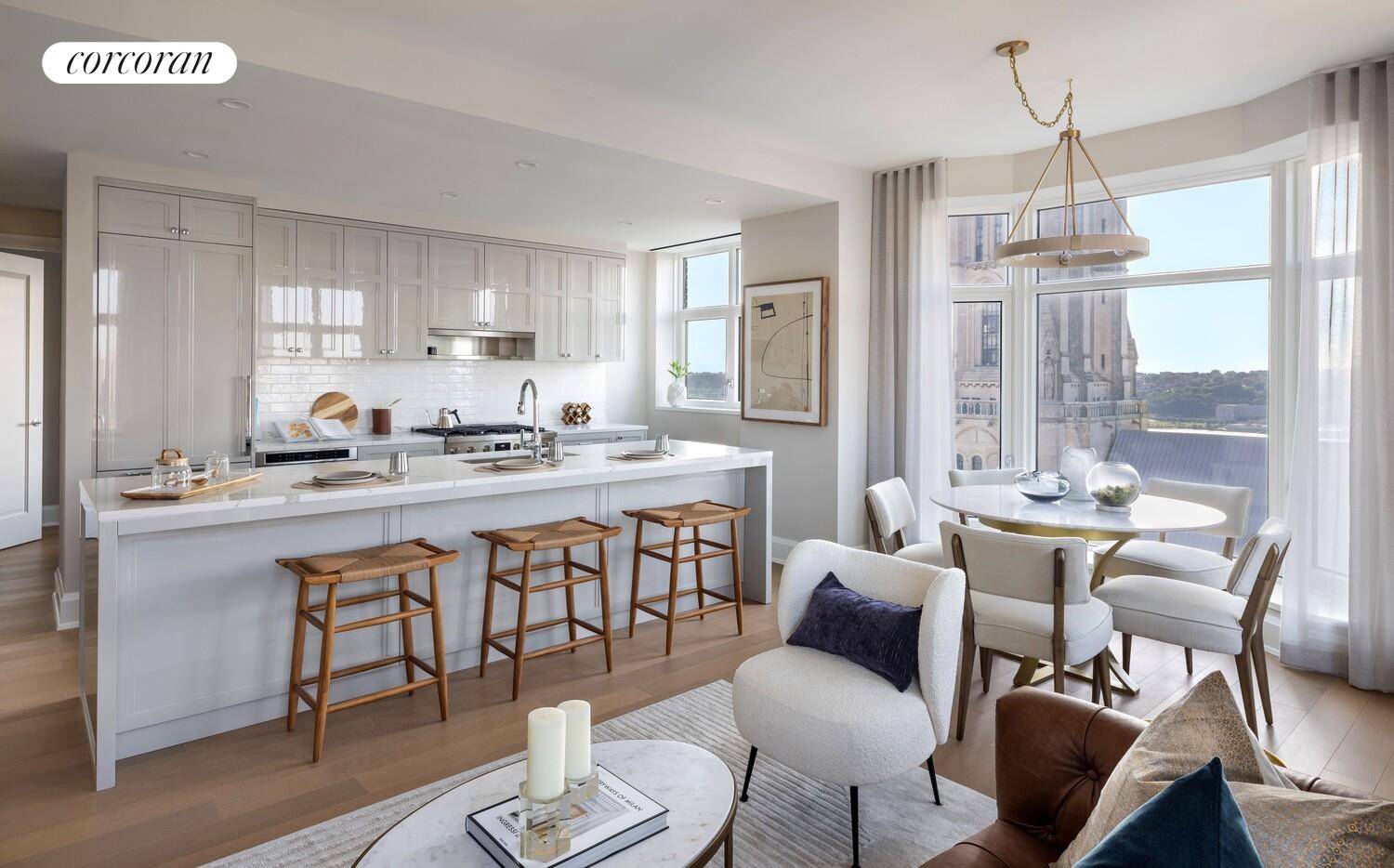 Now Offering 2 Years of Sponsor Paid Common Charges at Claremont Hall IMMEDIATE OCCUPANCY Residence 15F is a 1, 577 square foot three bedroom, three bathroom home situated on Claremont ...