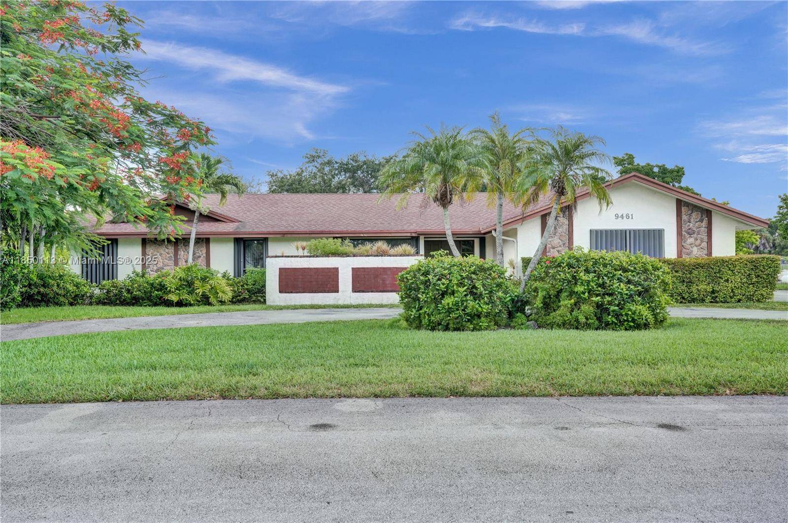 Located in the highly desired Falls neighborhood on a quiet street, this charming one story home features 5 bedrooms, 3 bathrooms, and an oversized two car garage.