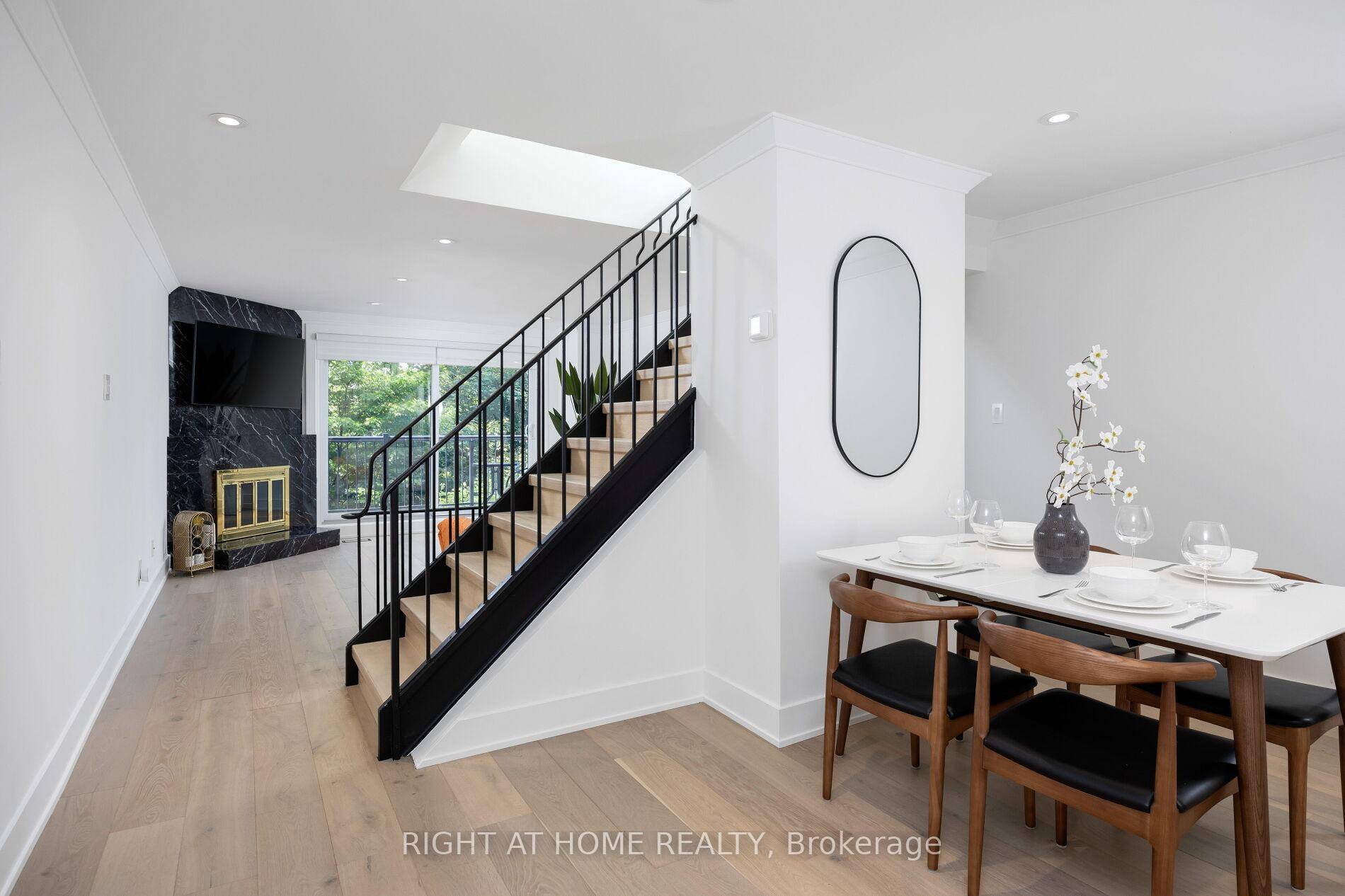 Rarely offered recently fully renovated home with unobstructed treed ravine views.