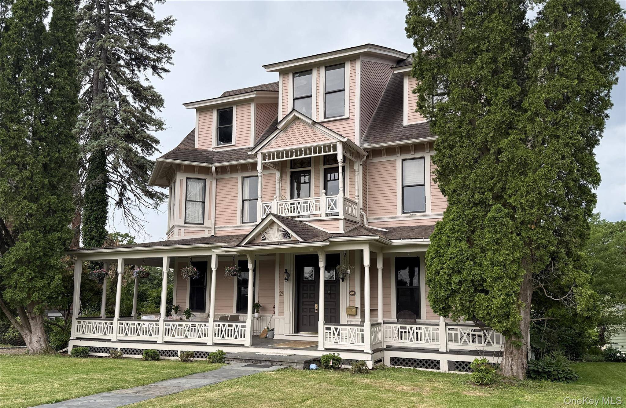 The Judge Emory Chase Residence A Gilded Age Hudson Valley Masterpiece Presiding over the most distinguished block in Catskill, New York, with sweeping vistas of the Hudson River, the Rip ...