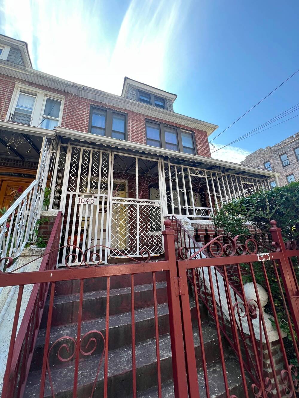 East 93rd Street amp ; Willmohr Avenue Also known as 441 East 93rd Street Semi Attached Solid Brick Legal 3 Family for Sale !