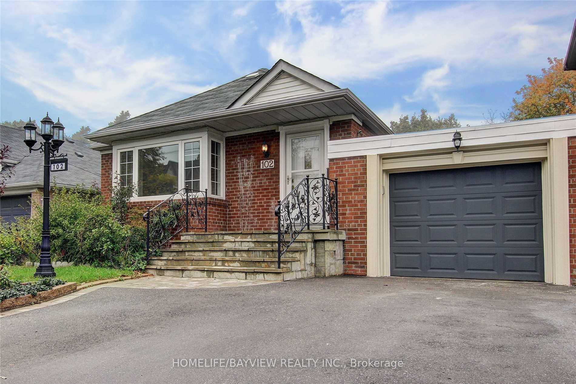 Fantastic 3 1 Bdrm detached Bangalow, Great size including basement, open Concept, Granit counter, Hard wood floor, Finished basement, Rear Patio and Tranquil Garden oasis, Step to TTC, One bus ...