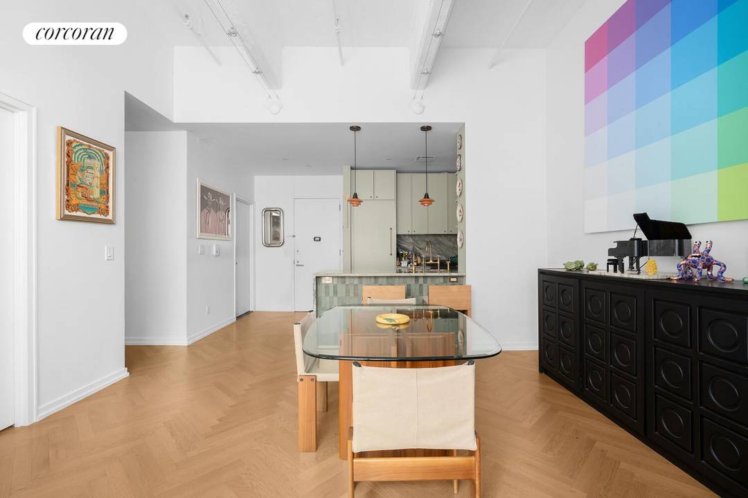 Welcome home to a beautifully renovated prewar two bedroom, two bathroom home in the heart of prime North Williamsburg.