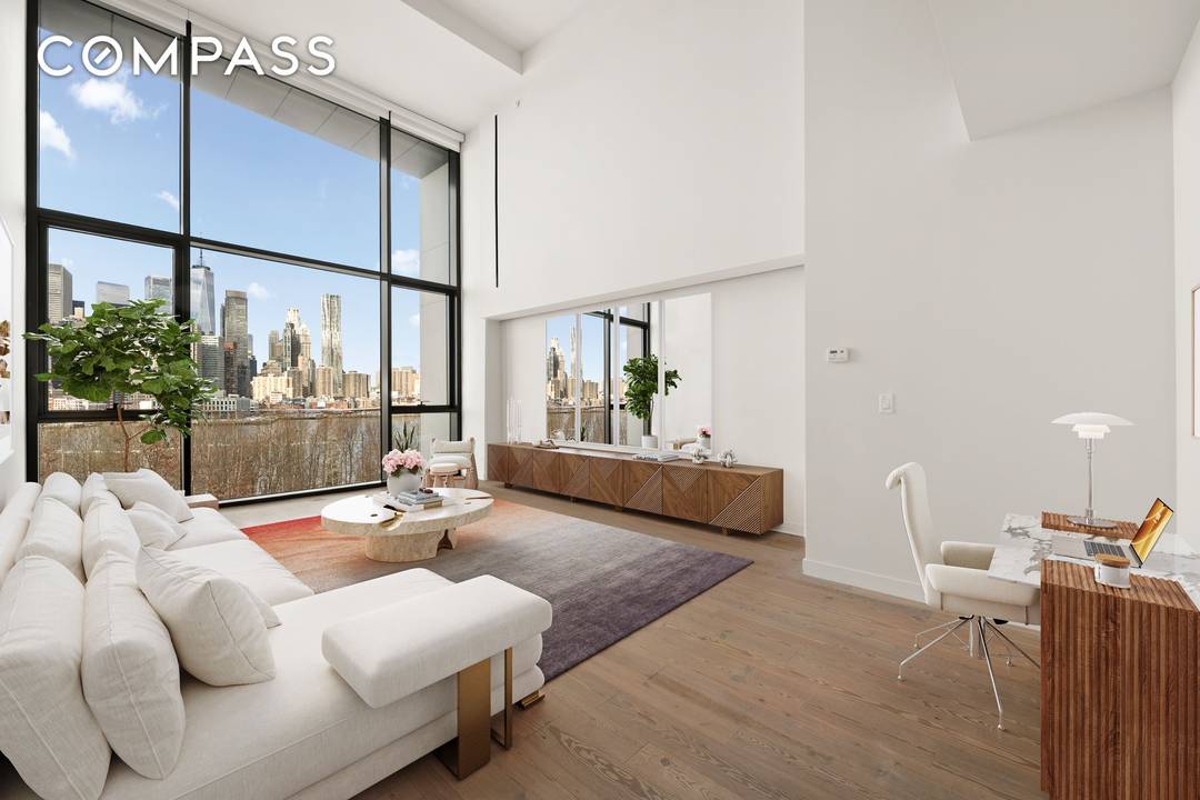 Welcome to Apartment N808 at Pierhouse Condominium a spectacular high floor two bedroom, two and a half bathroom duplex offering refined waterfront living in the heart of Brooklyn.