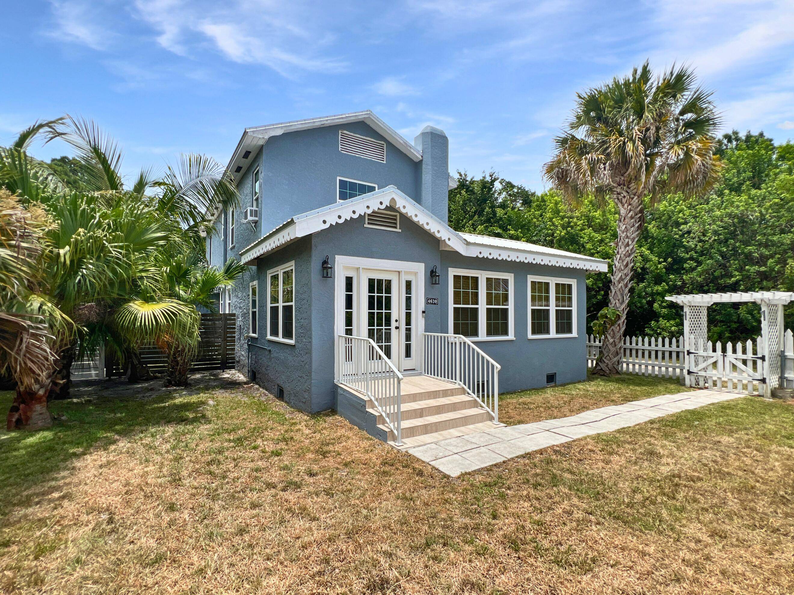 Resting just moments from the Intracoastal Waterway and minutes to the beach, this nearly 100 year old Florida home is a rare and timeless treasure.