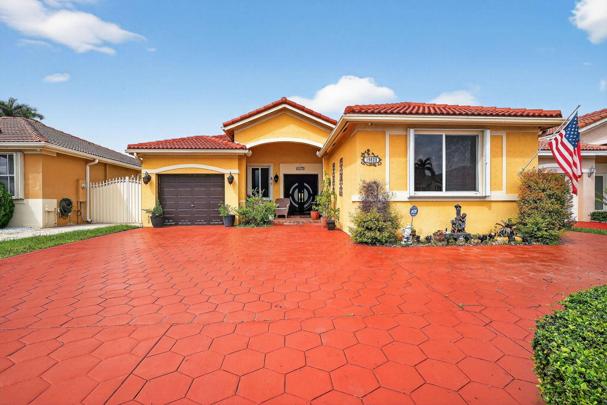 New roof 2025 and full storm protection with impact windows accordion shutters !