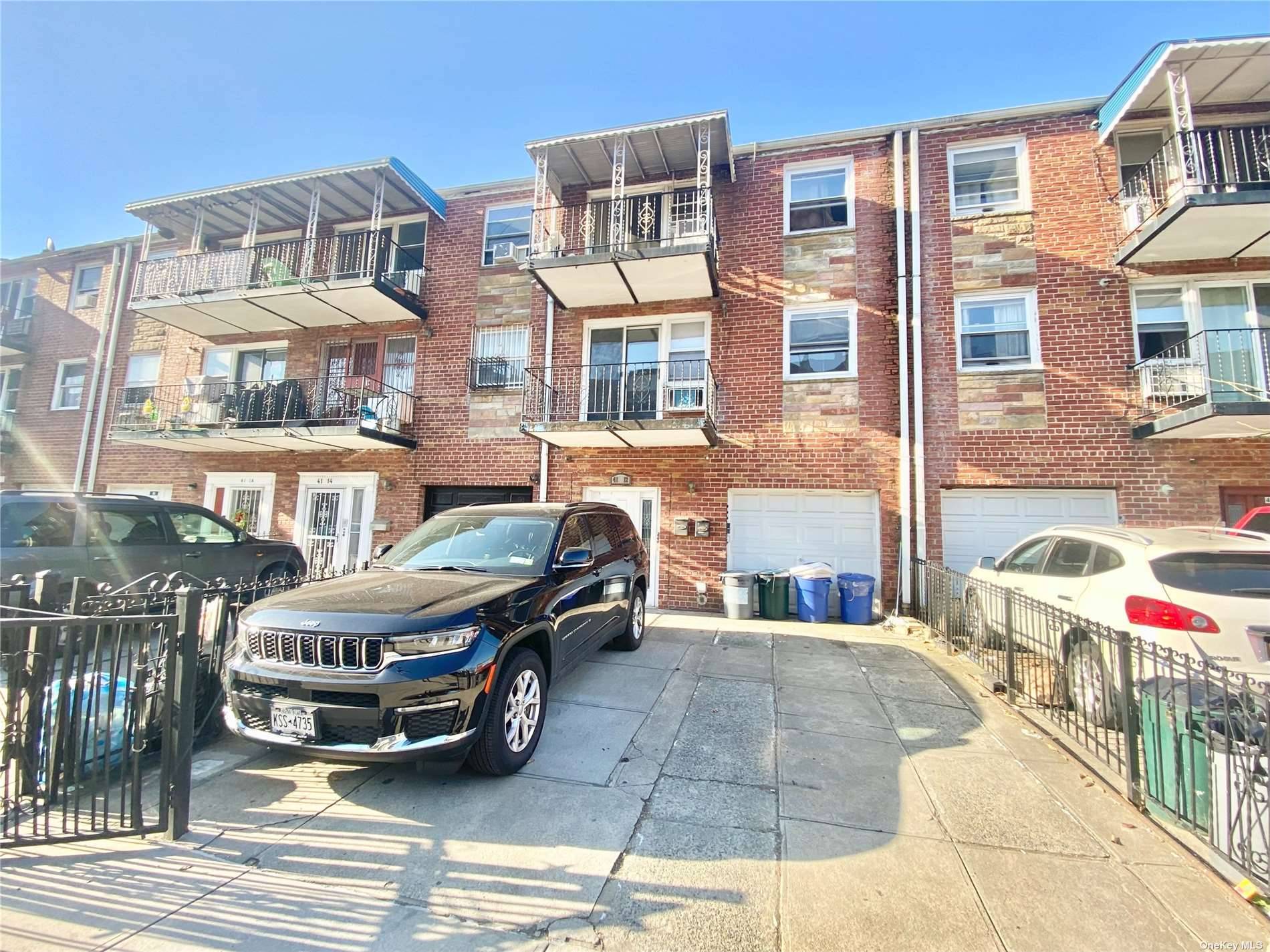 Great opportunity to own a large two family house in prime Astoria location, just a block from 30th Avenue and right off Steinway street !