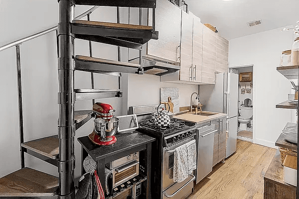Perched on the fourth floor at 372 2nd Street, this thoughtfully updated one bedroom duplex, loft like apartment offers a rare combination of architectural charm and modern convenience.
