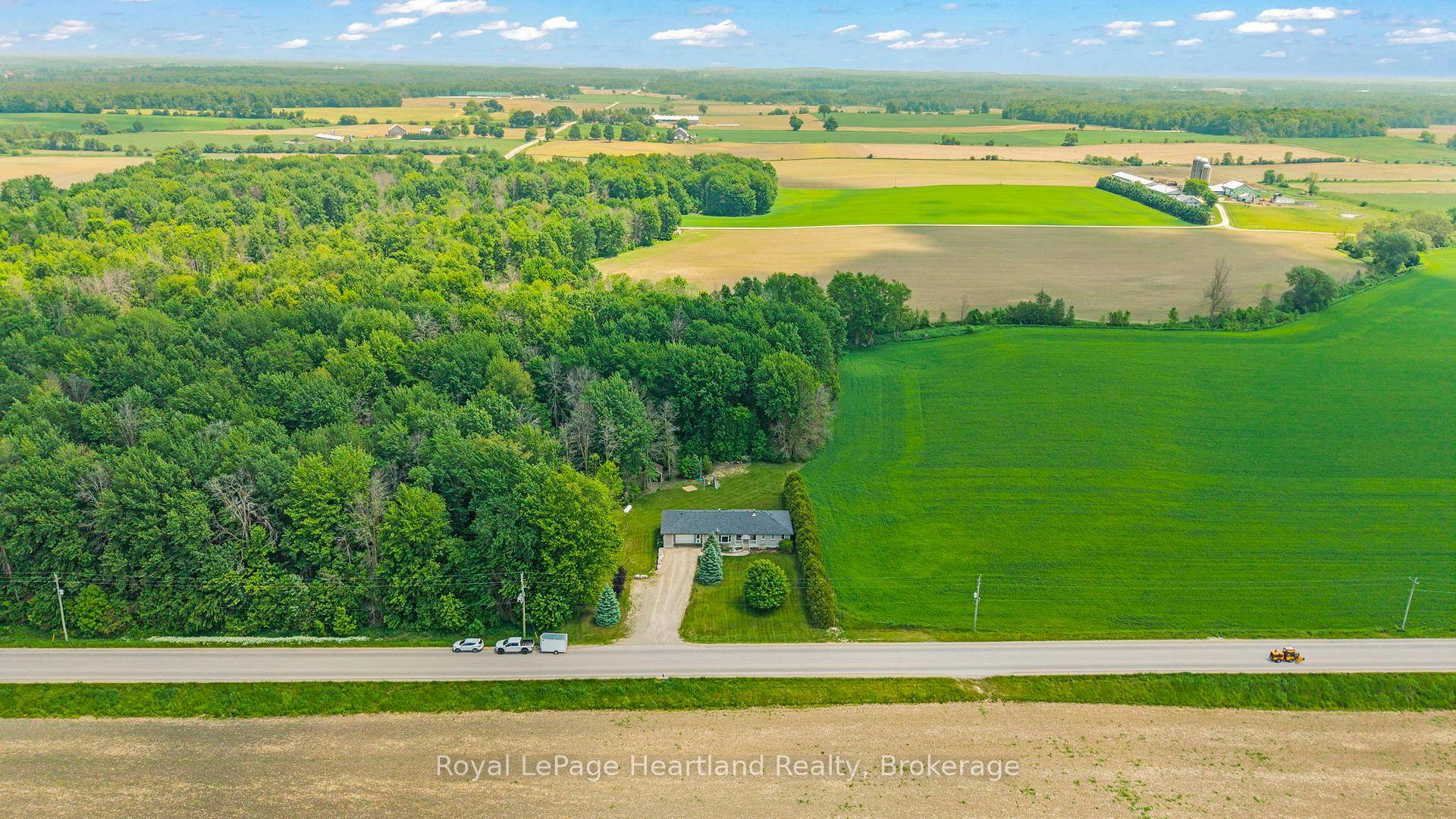 Nestled on a serene and private 1.