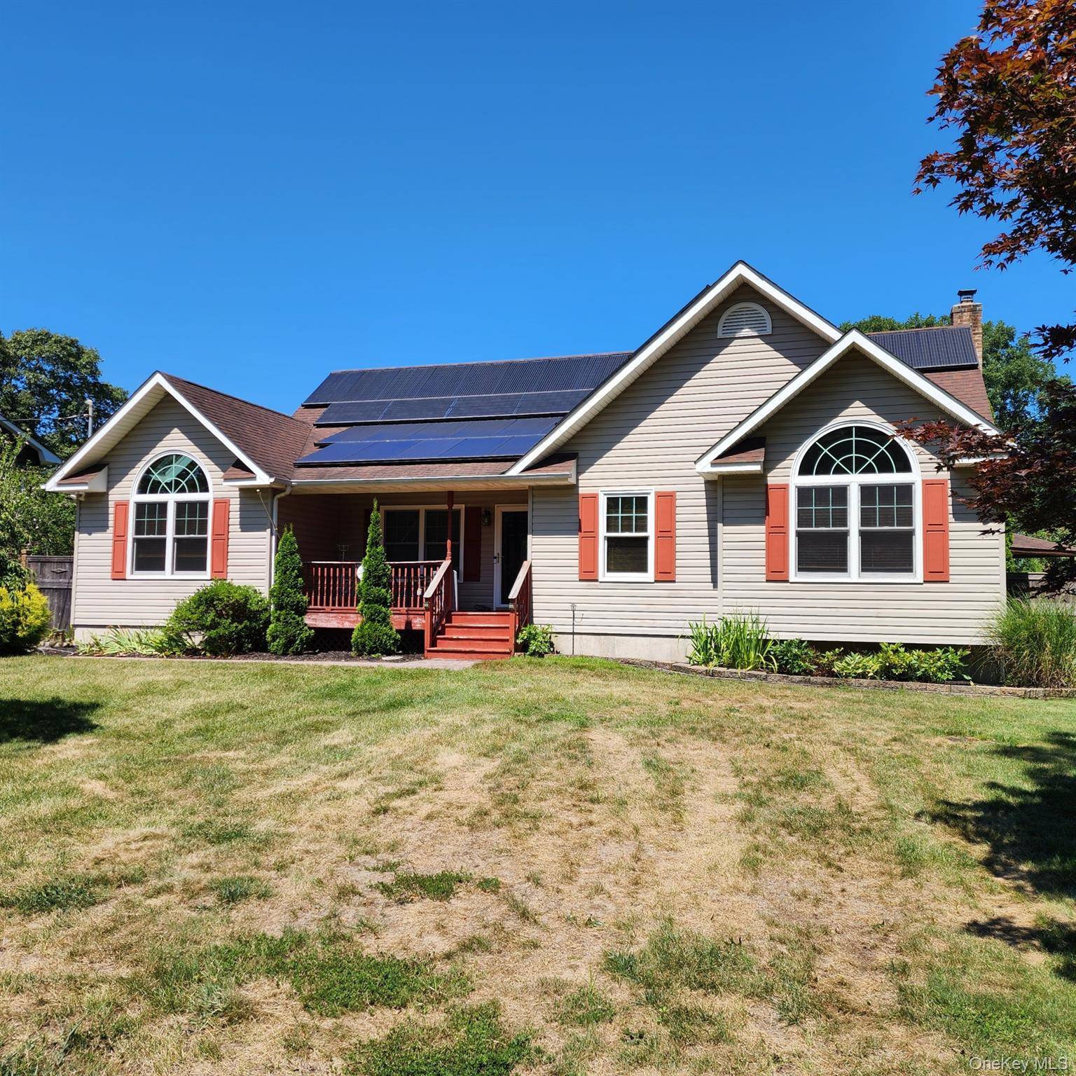 Beautiful 4 Bedroom 3 Bath Ranch with a Huge IG Salt Water Pool and Owned Solar Panels !