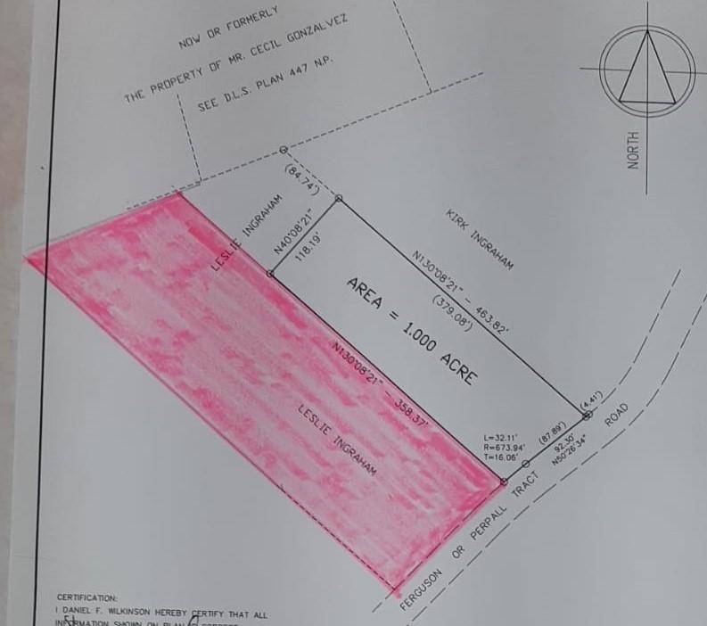 PERPALL TRACT 2.25 ACRES Land New-Providence