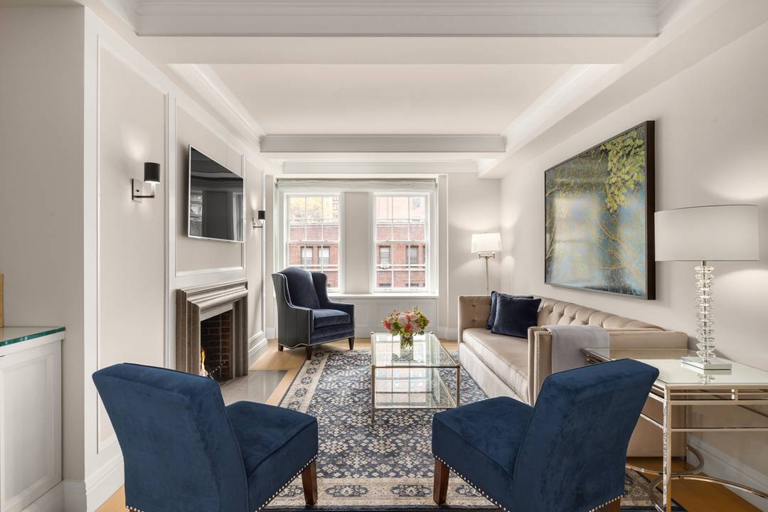 12 MONTH LEASE ONLY Retaining the authenticity and tradition of a classic Upper East Side home, this 1450 square foot, two bedroom, two bathroom residence has been designed with the ...