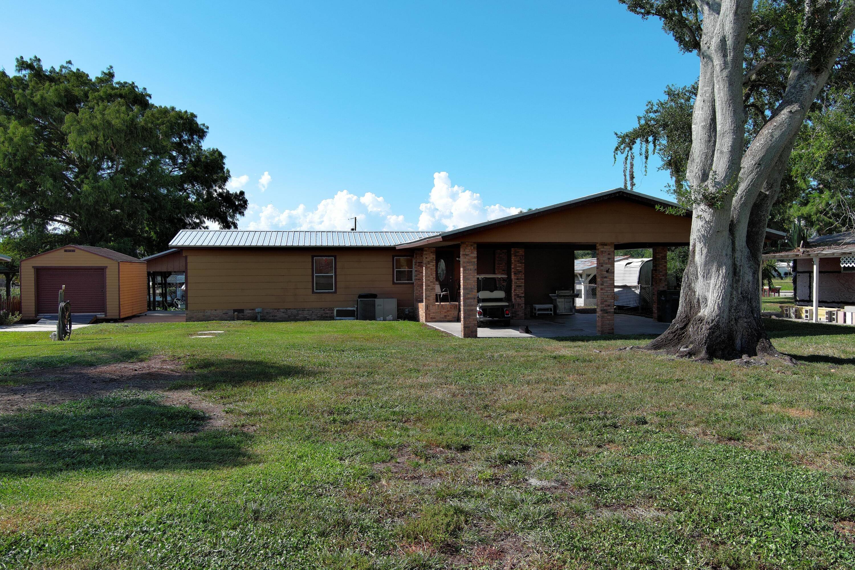Big Beautiful Brick Cedar canal front home on.