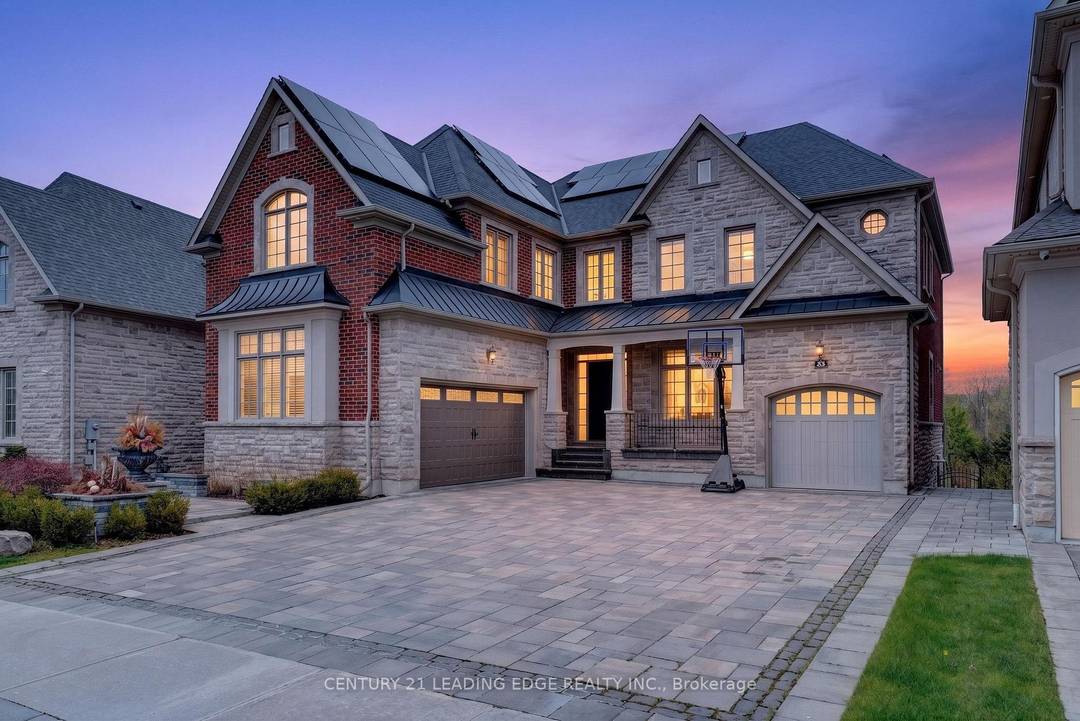 Nestled in the prestigious Angus Glen community, this exceptional Kylemore executive residence offers luxury living on a premium ravine lot backing onto Angus Glen Golf Club and a tranquil pond, ...