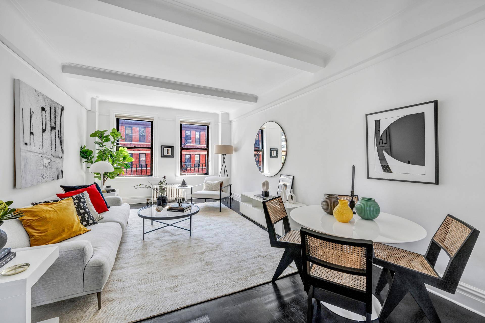 QUIET LUXURY ON PRIME CARNEGIE HILL Spacious, bright, elegant and chic prewar 1 Bedroom, 1 Bathroom home in excellent condition on prime tree lined block off Lexington Avenue.