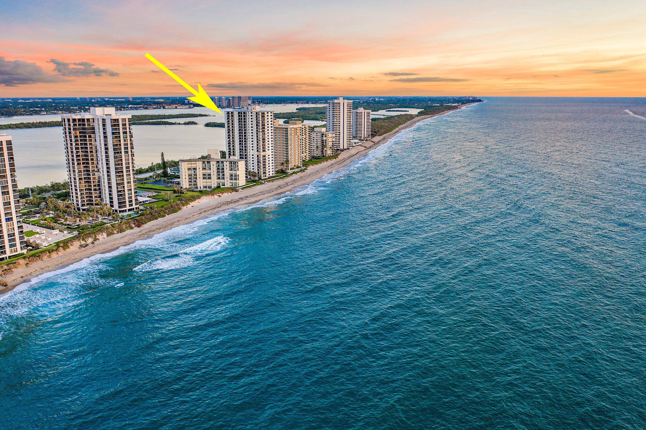 2026 SEASONAL RENTAL ! Spectacular views of the ocean and intercostal views from balconies from 9th floor condo.