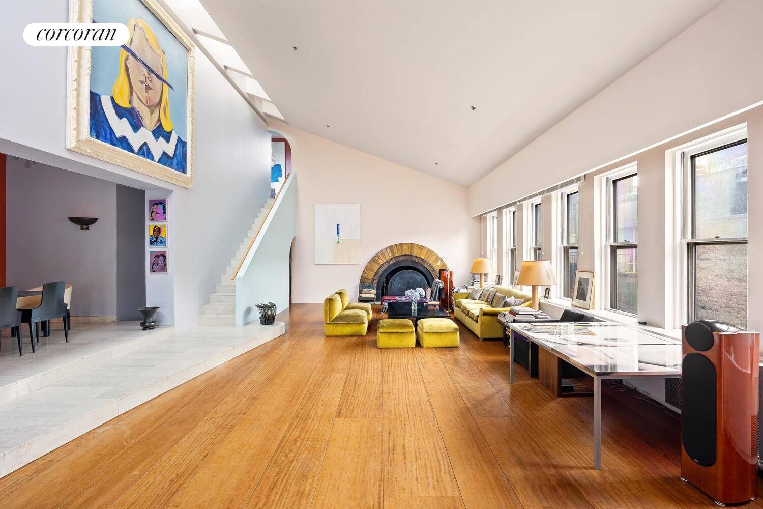 SoHo Duplex Penthouse with Two Private Terraces and Architectural Pedigree The Penthouse at 419 421 West Broadway is a rare offering an expansive, full floor duplex loft encompassing over 5, ...