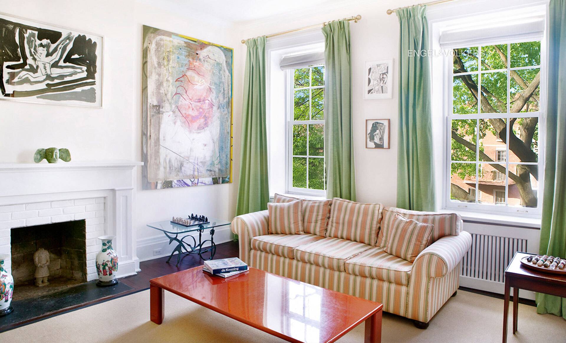 One of a Kind Townhouse Style Living in the Heart of Greenwich Village This exceptional home spans Two Full Floors approx.