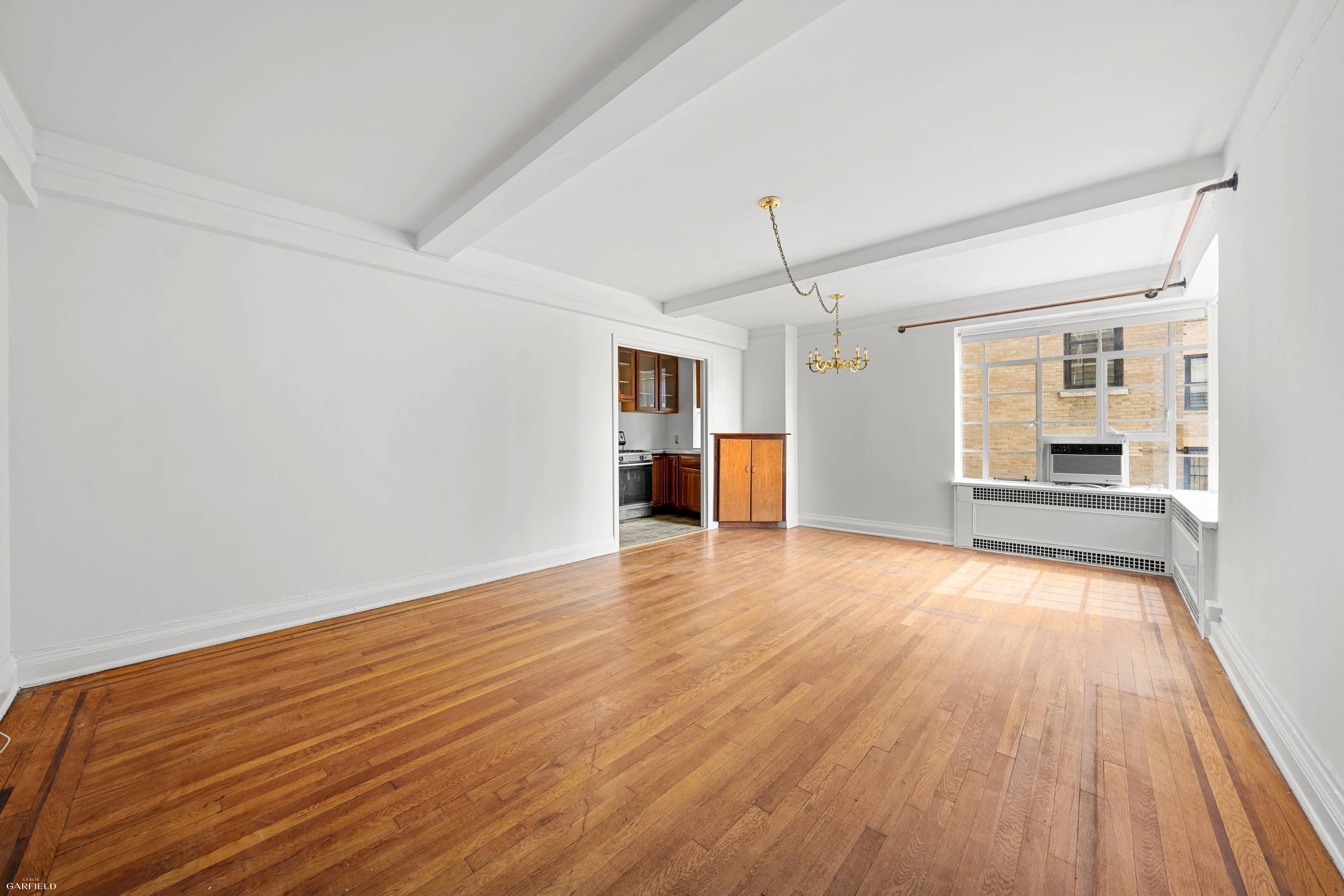 Apartment 2D at The Ardsley on Central Park West offers a spacious layout in a well maintained Art Deco cooperative building.