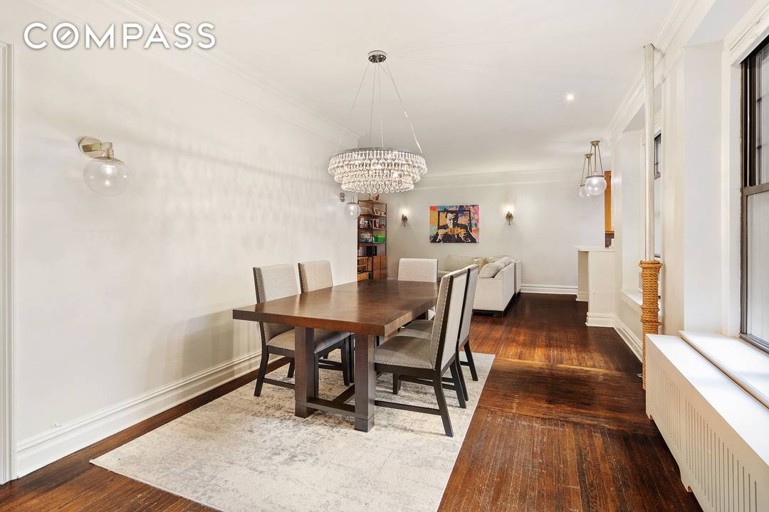 This beautifully renovated 3 bedroom, 2 bathroom home PLUS home office offers the perfect balance of timeless prewar charm and sophisticated modern living.