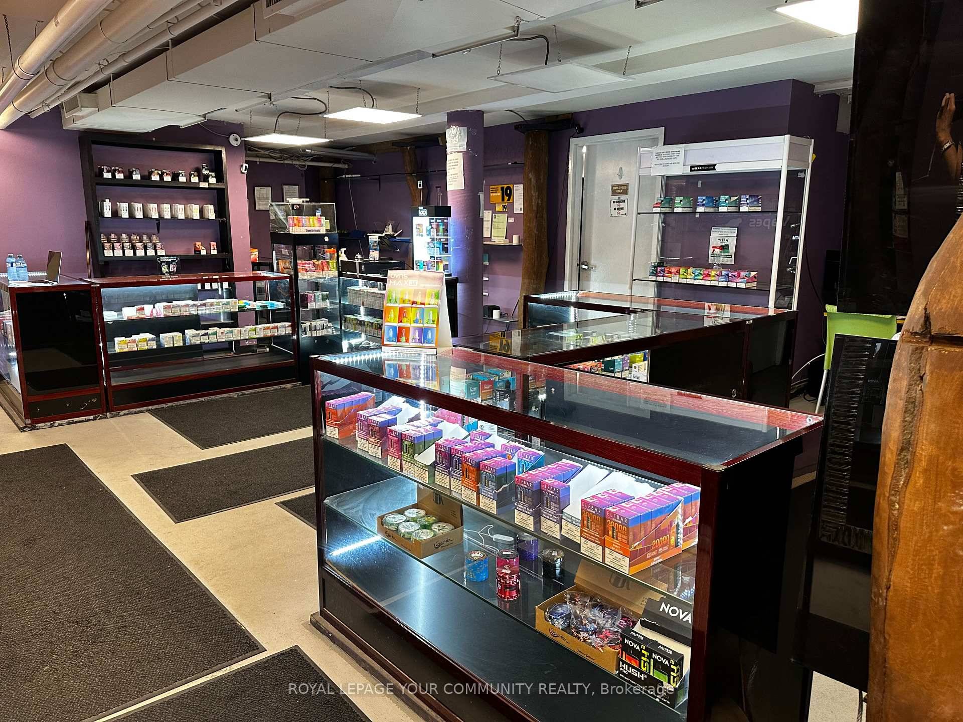 The business is located in a busy plaza with easy access and high foot traffic, with proximity to Western University.